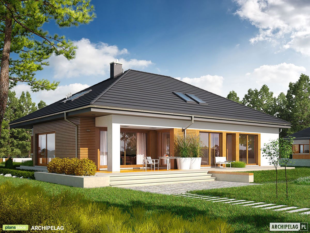 3-Bedroom, 1500 Sq Ft One Story House Plan with Attic