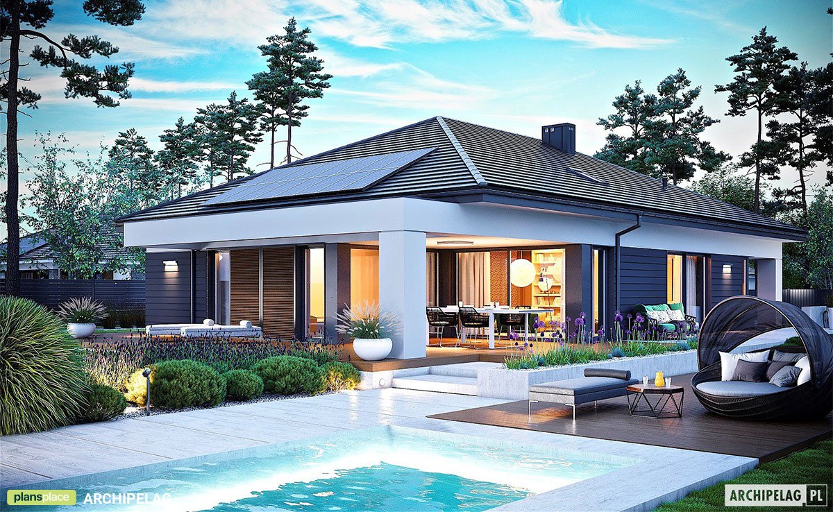 Narrow Lot House Plan with 4 Beds, 2.5 Baths and 2 Car Garage