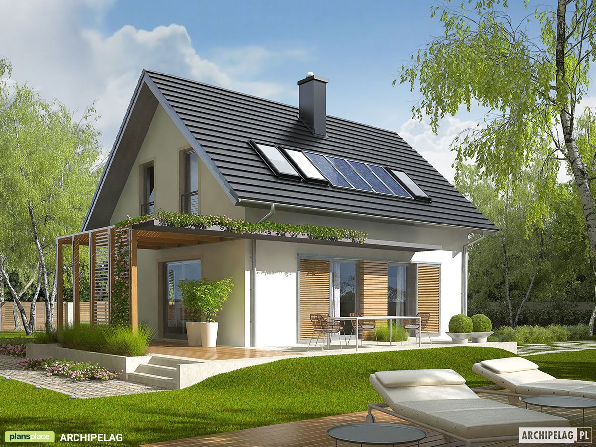 3-Bedroom, 900 Sq Ft House Plan with Main Floor Home Office