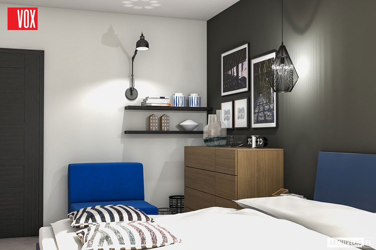 Vienstāva mājas projekts 150 m²: 3 Guļamistabas, 2 Vannasistabas, Atvērta virtuve, Garāža