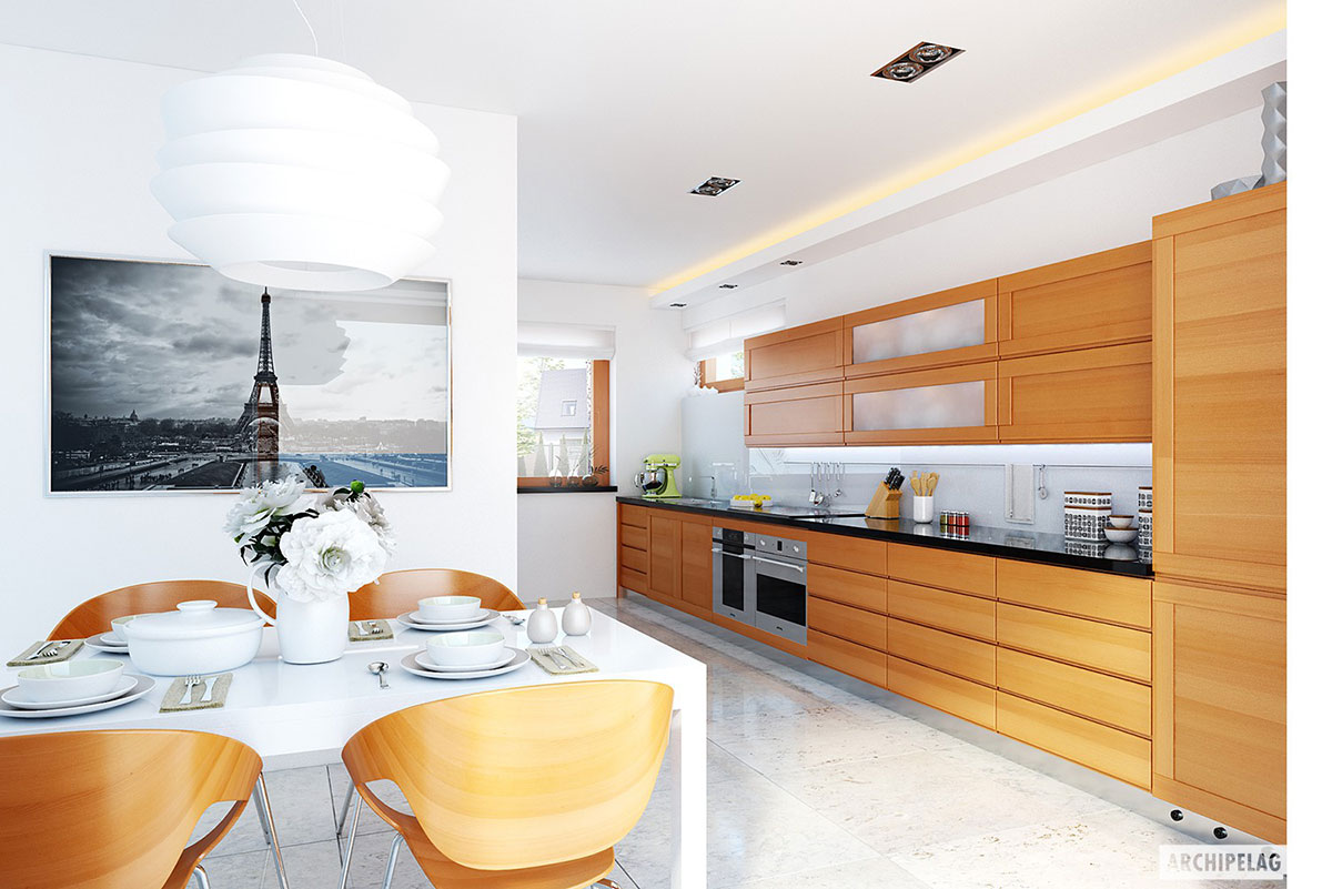 Barnhouse Plan with 3 Bedrooms and Upstairs Laundry Room