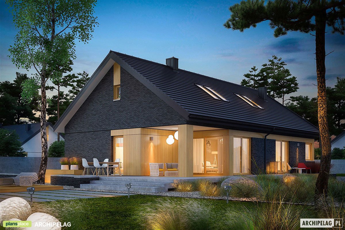 3-Bed, 1500 Sq Ft European Floor Plan with Garage and Loft