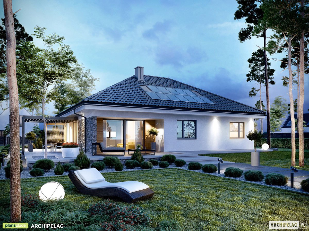 2-Storey House Plan with Bonus Room, 4 Beds and 2-Car Garage