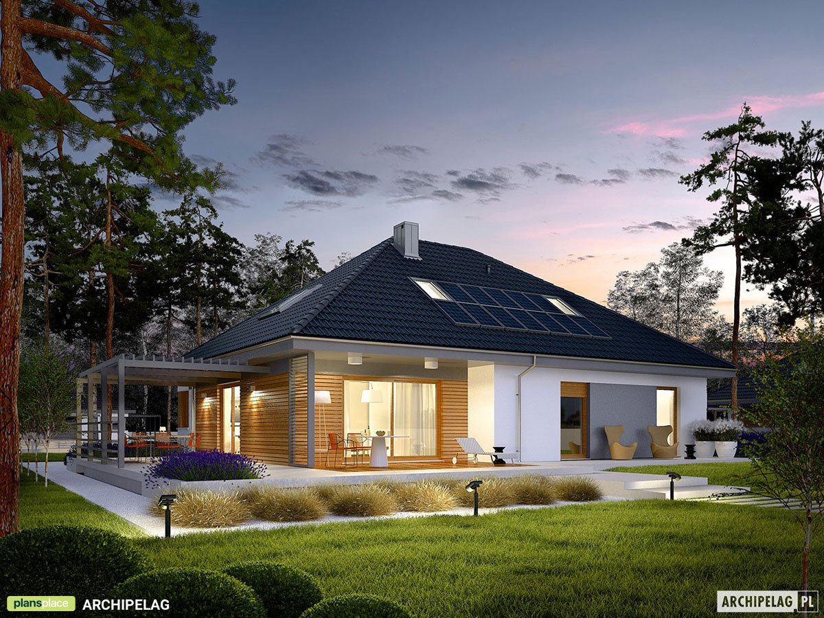 4-Bedroom, 1700 Sq Ft House Plan with Open Floor Plan