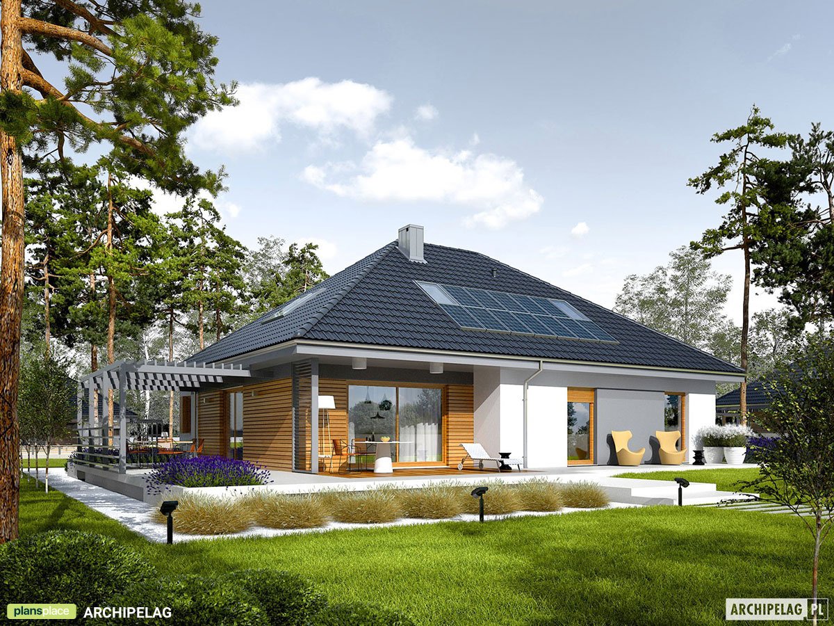 4-Bedroom, 1700 Sq Ft House Plan with Open Floor Plan