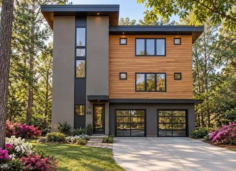 Galvenie attēli 3 – Trīsstāvu mājas projekts 351 m², 5 Guļamistabas — 70598R