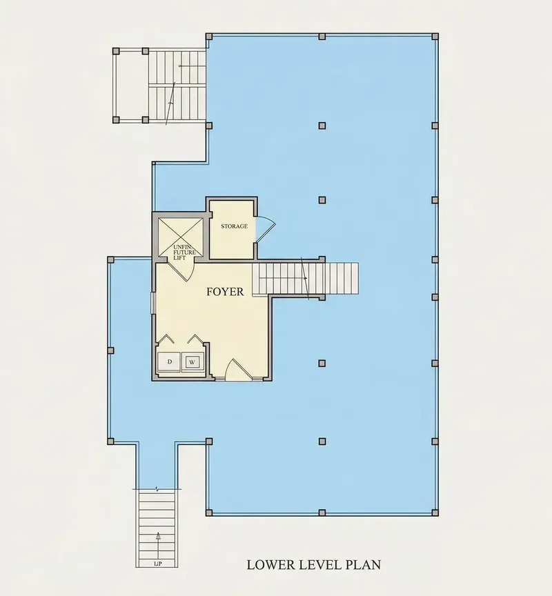 Pagrabs 9 – Trīsstāvu mājas projekts 483 m², 3 Guļamistabas — 15834R