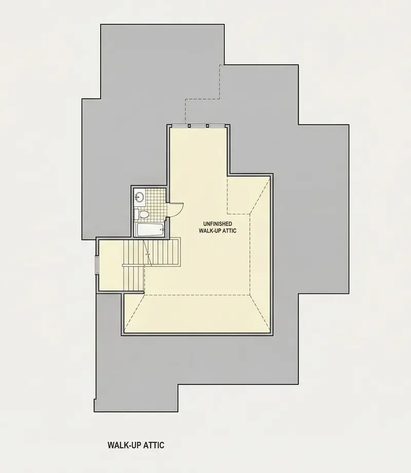 3. stāvs 23 – Divstāvu mājas projekts 409 m², 5 Guļamistabas — 30387R
