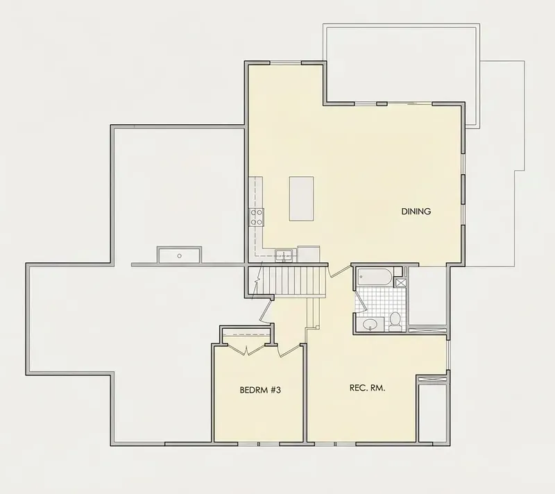 2. stāvs 29 – Mājas projekts ar mansardu 247 m², 3 Guļamistabas — 94736R