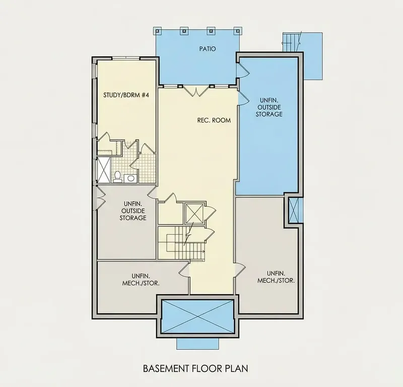 Pagrabs 17 – Mājas projekts ar mansardu 422 m², 4 Guļamistabas — 24814R