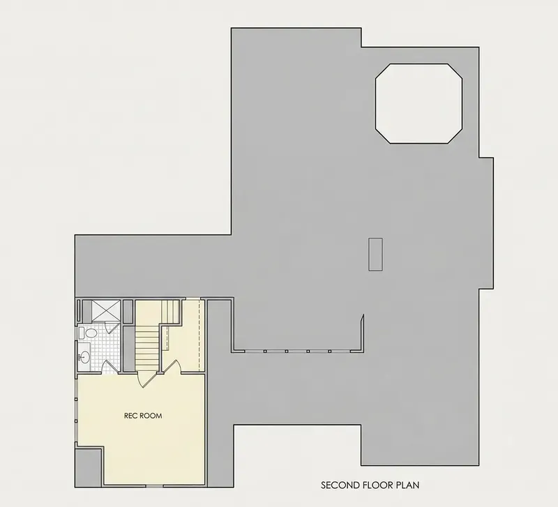 2. stāvs 7 – Vienstāva mājas projekts 275 m², 3 Guļamistabas — 78616R